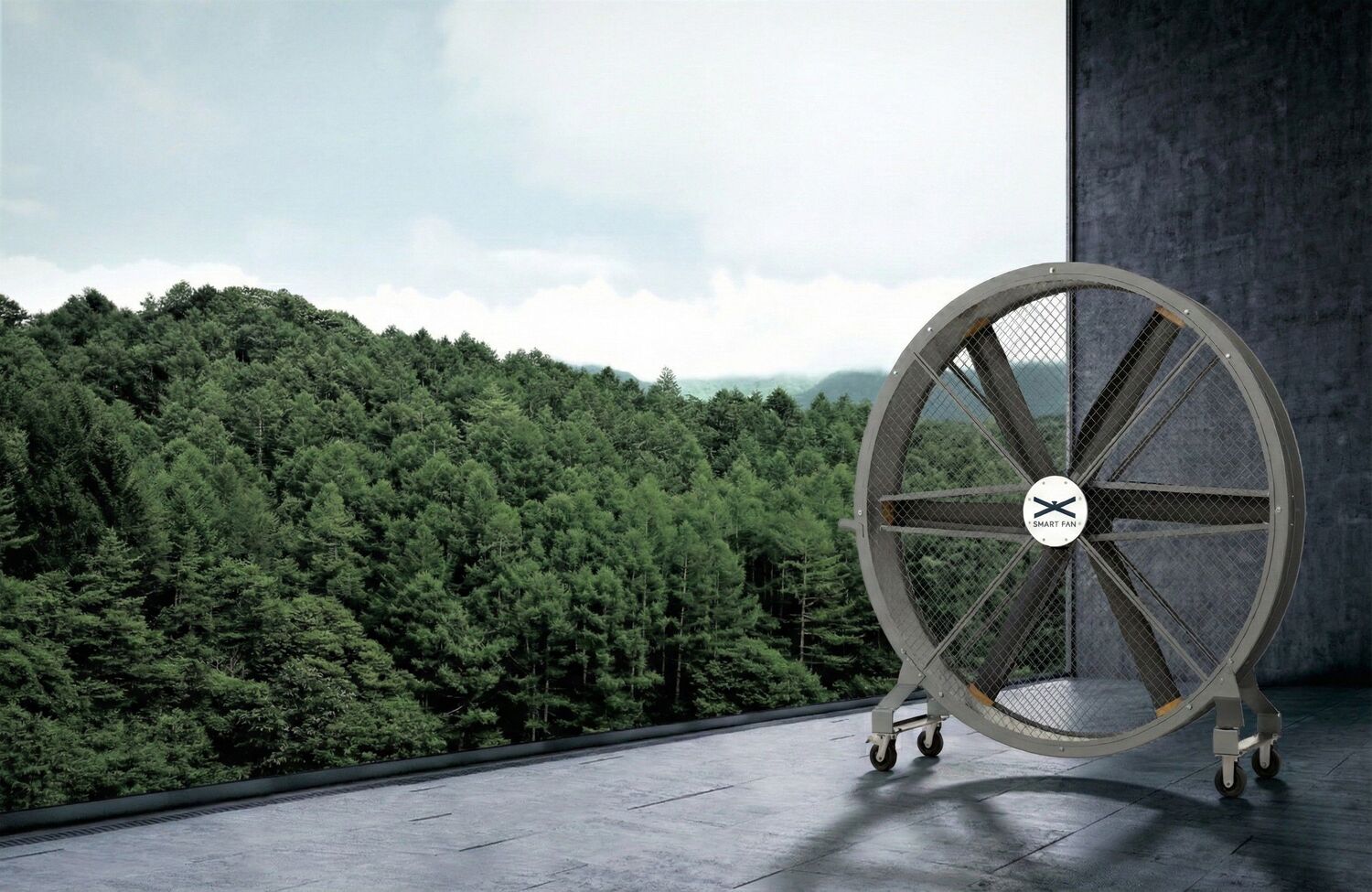 Ventilador Industrial de Pie Grande AirFloor